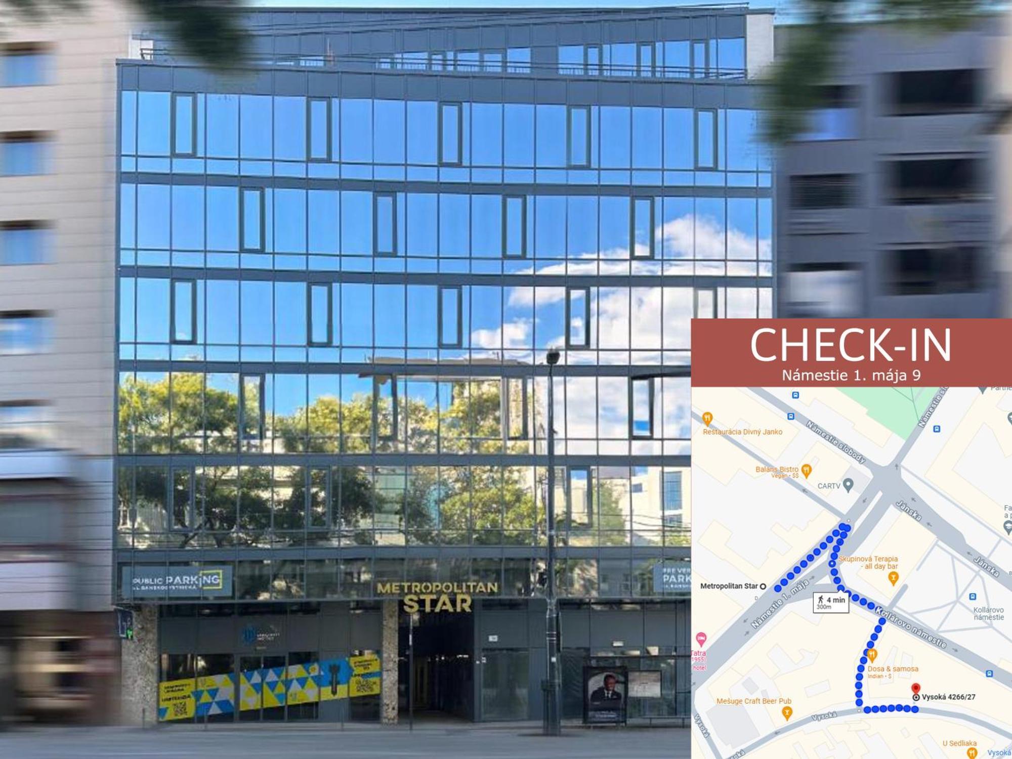 Metropolitan Star Self Check-in Bratislava Bagian luar foto